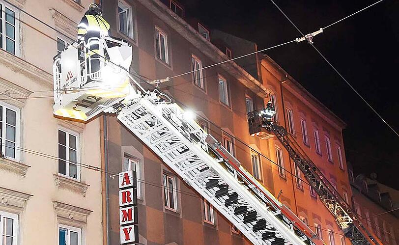 Weitere Bilder vom Brand in der Dachauer Straße