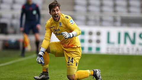 1860-Keeper Stefan Ortega trifft am Sonntag auf seinen Ex-Klub Arminia Bielefeld.