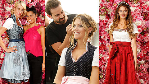 Traditionell oder lieber Glitzer-Glamour? Promis machen den Wiesn-Check...