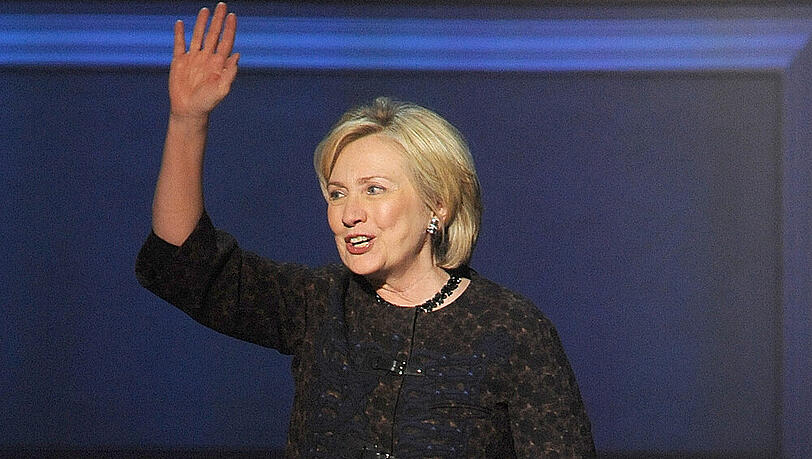 Hillary Clinton hat offensichtlich Sinn für Humor Hillary Clinton hat offensichtlich Sinn für Humor