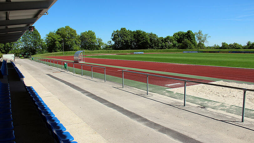 Der Trainingsplatz in Bad Wörishofen.