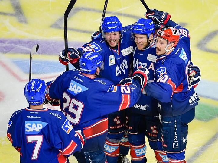 Die Adler Mannheim konnten nur ein Tor gegen die Kölner Haie bejubeln, aber das reichte.