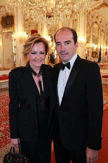 Caroline Gruosi Scheufele und Alexis Veller