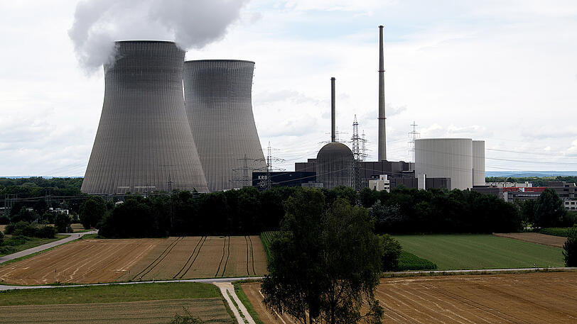 Das Atomkraftwerk Gundremmingen bei Günzburg. Nach knapp 34 Jahren Laufzeit wurde der Block B nun vom Netz genommen.