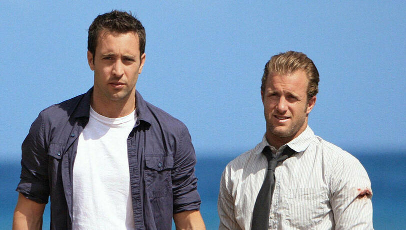 Alex O'Loughlin (l.) und Scott Caan sind im April zum letzten Mal als Ermittler-Duo im Fernsehen zu sehen Alex O'Loughlin (l.) und Scott Caan sind im April zum letzten Mal als Ermittler-Duo im Fernsehen zu sehen