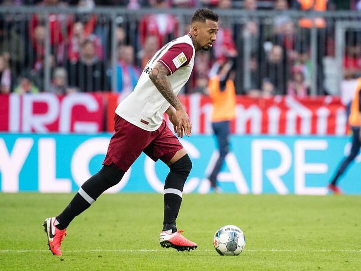 Jerome Boateng vom FC Bayern München während eines Spiels. Foto: Matthias Balk/dpa/Archivbild