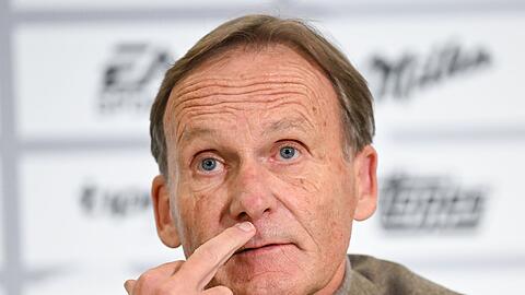 Sieht bei der Bierhoff-Nachfolge vor allem Genauigkeit gefragt:  Hans-Joachim Watzke.
