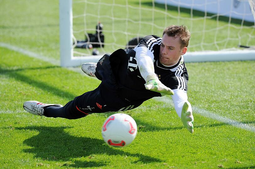 Die Bayern im Trainingslager in Doha, Tag 2.