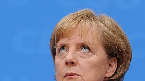 Beharrt auf ihrer Wahlkampf-Strategie: Angela Merkel.