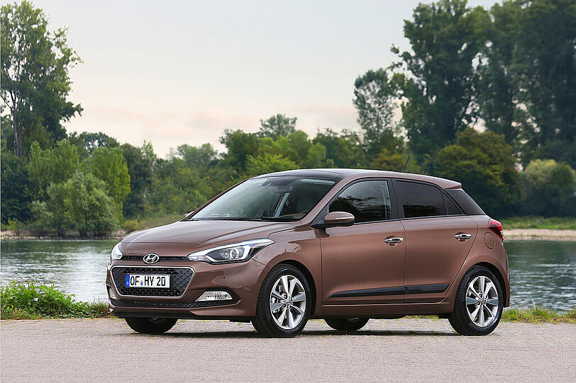Der neue Hyundai i20 rollt nächsten Monat an.