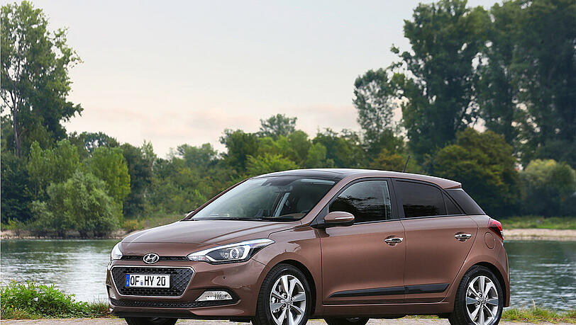 Der neue Hyundai i20 rollt nächsten Monat an. Der neue Hyundai i20 rollt nächsten Monat an.