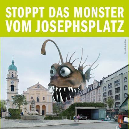 Gegen dieses "Monster" kämpfen Teile der Anwohner.