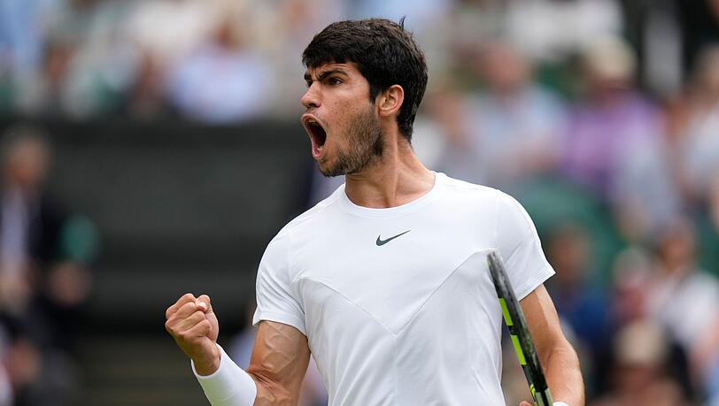 Klarer Sieg im YoungsterDuell Alcaraz in Wimbledon weiter