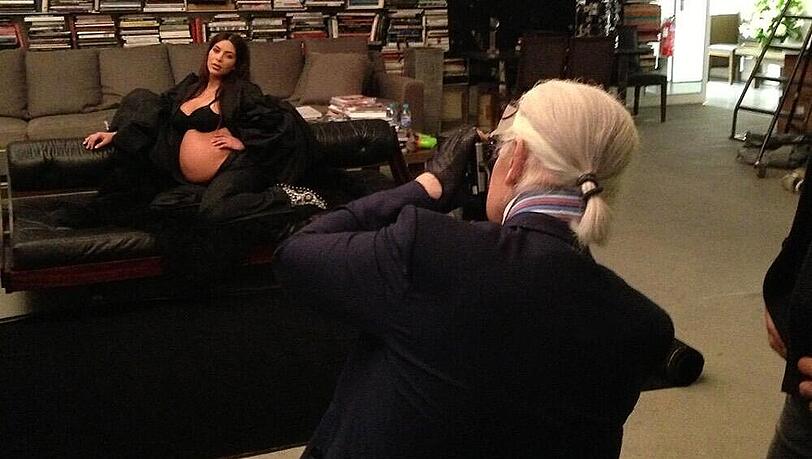 Karl Lagerfeld nimmt Kim Kardashian ins Visier Karl Lagerfeld nimmt Kim Kardashian ins Visier
