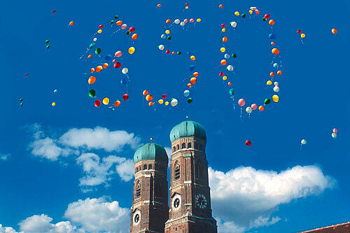 Zum 850. Geburtstag der Stadt gibt es am Wochenende in München eine sieben Kilometer lange Partymeile, auf der über eine Million Menschen feiern werden.