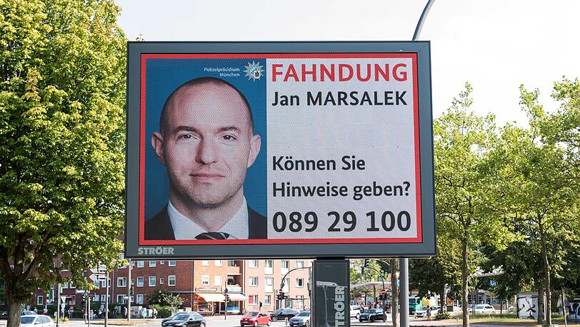Ein Fahndungsaufruf nach Jan Marsalek, Ex-Vertriebsvorstand des 2020 kollabierten Dax-Konzerns Wirecard.