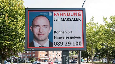 Ein Fahndungsaufruf nach Jan Marsalek, Ex-Vertriebsvorstand des 2020 kollabierten Dax-Konzerns Wirecard.