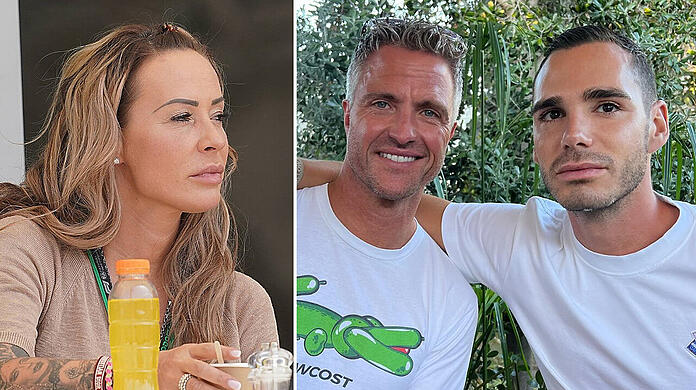 War Ralf Schumacher nur zum Schein mit Cora Schumacher verheiratet? Der Ex-Rennfahrer wehrt sich gegen böse Vorwürfe.