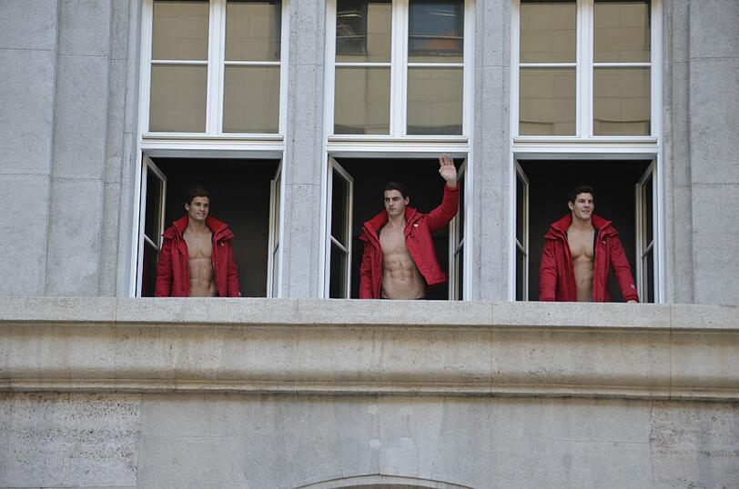 Abercrombie and Fitch: Bilder vom Laden in München