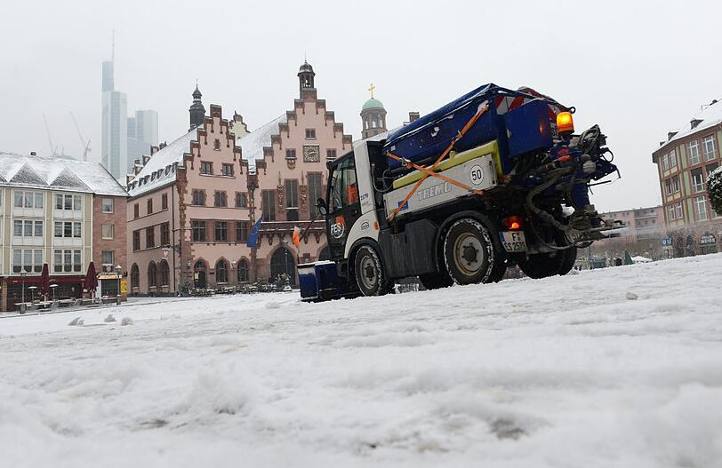 Wohin man in Frankfurt auch blickt: