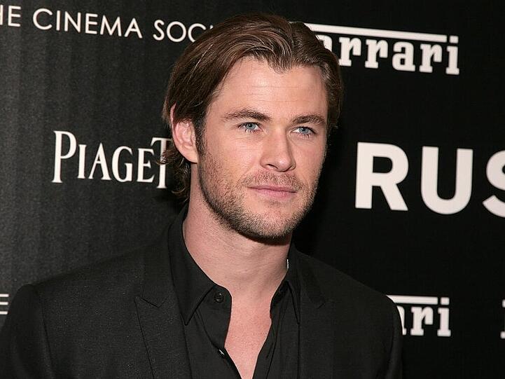 Chris Hemsworth bei der Premiere von "Rush" in New York