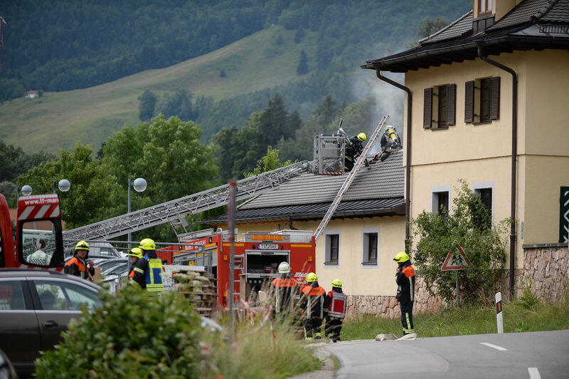 Feuerwehreinsatz in Marquartstein: Die Bilder.