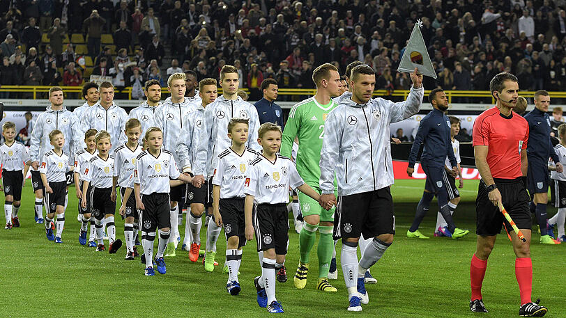 Lukas Podolski verabschiedet sich aus der deutschen Nationalmannschaft.
