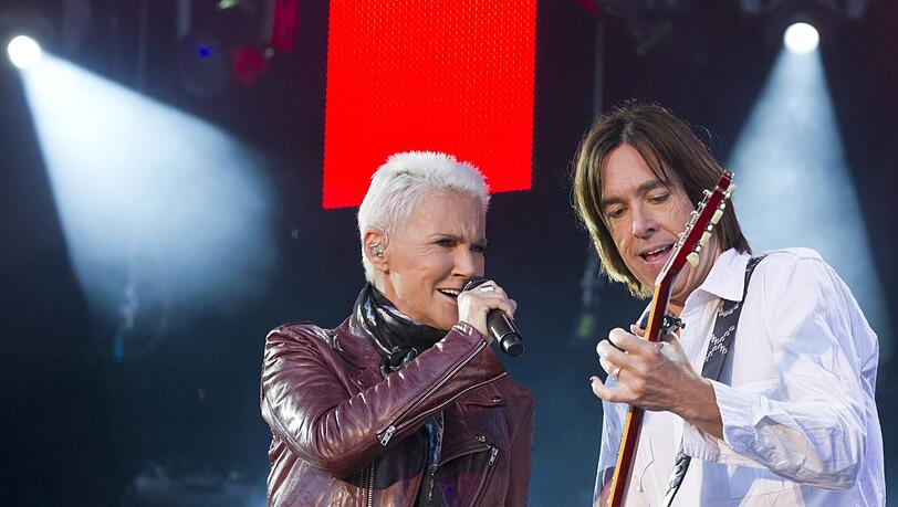 Marie Fredriksson und Per Gessle gründeten Roxette im Jahr 1986 Marie Fredriksson und Per Gessle gründeten Roxette im Jahr 1986