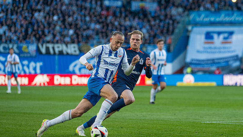 Thore Jacobsen erwische gegen Rostock einen gebrauchten Abend.