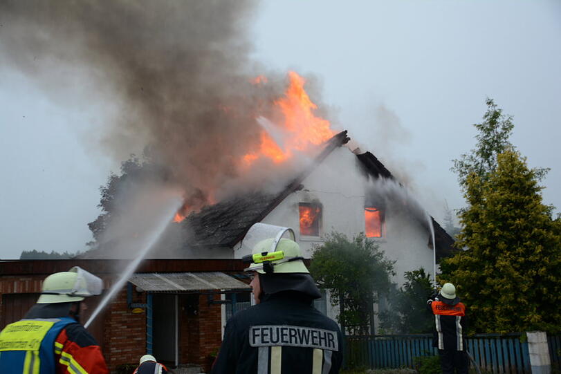 Sehen Sie hier weitere Bilder vom Unglück in Bodenkirchen.