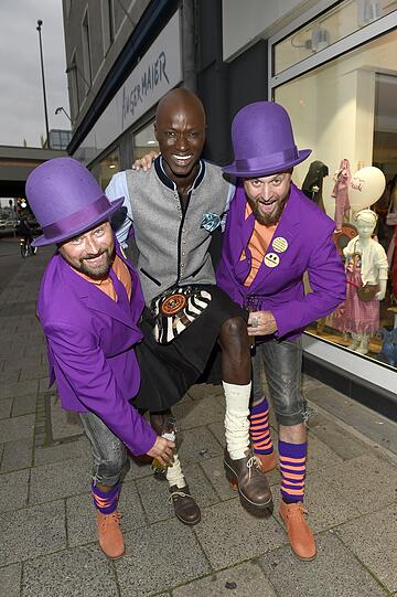 Florian und Sven Gauder mit Papis Loveday
