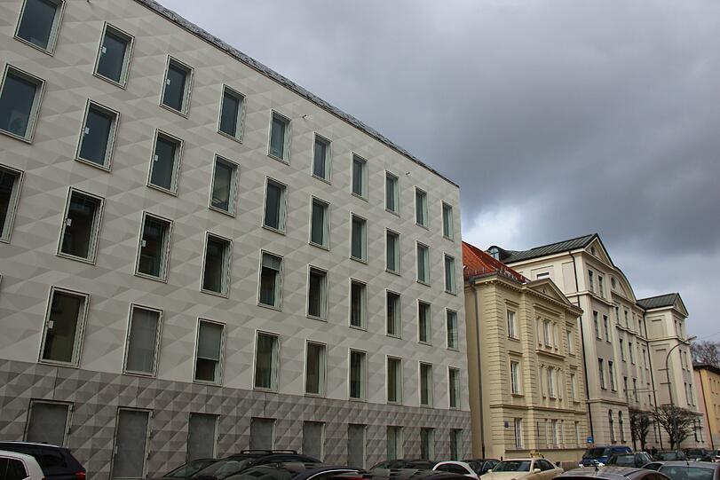 Das Landeskirchenamt an der Katharina-von-Bora-Straße.