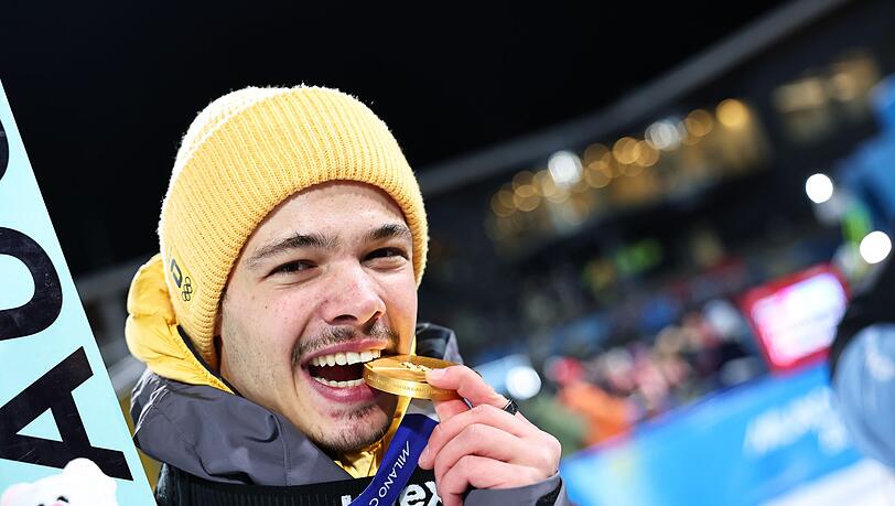 Seine Goldmedaille musste Raimund in den vergangenen Tagen vielen Menschen zeigen.