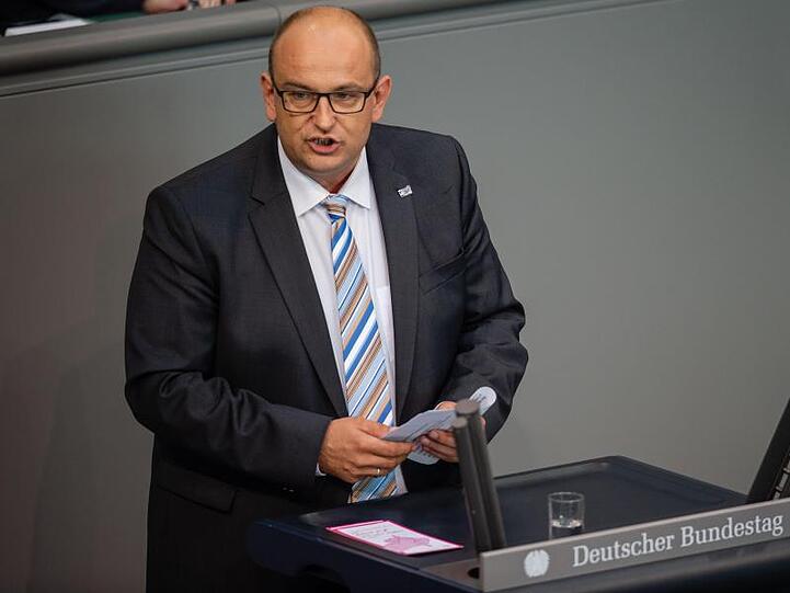 Stephan Protschka (AfD), Bundestagsabgeordneter. Foto: Lisa Ducret/dpa
