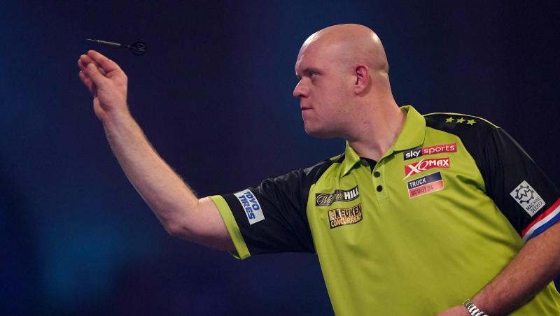 Michael van Gerwen möchte erneut Darts-Weltmeister werden. Michael van Gerwen möchte erneut Darts-Weltmeister werden.