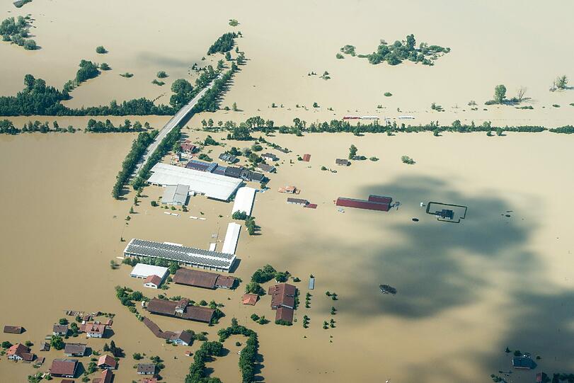 Aktuelle Bilder vom Hochwasser aus Deggendorf: Die Lage ist noch immer ernst.