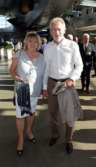Paul Breitner mit Ehefrau Hildegard