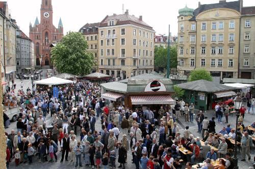 Der Wiener Platz - das Herz Haidhausens.