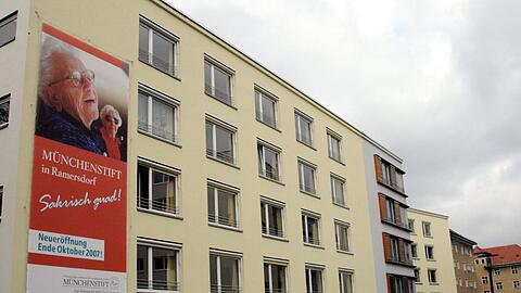 Das Münchenstift-Haus in Ramersdorf. Zwölf Altenheime gehören zu dem städtischen Unternehmen.
