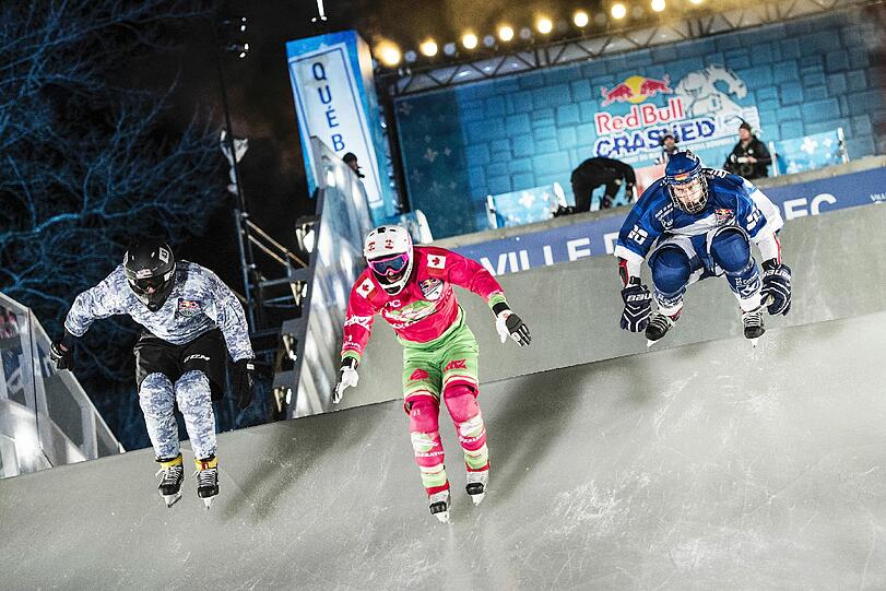 Spektakulär: Red Bull Crashed Ice.