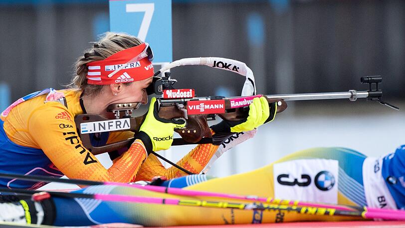 Medaillenhoffnung im deutschen Team: Denise Herrmann.