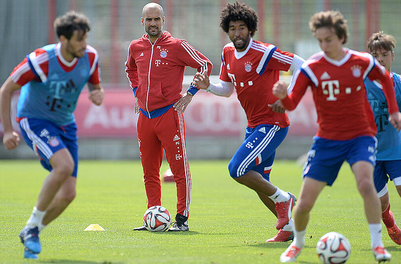 Pep Guardiola bittet am 1. Juli zum Trainingsauftakt.