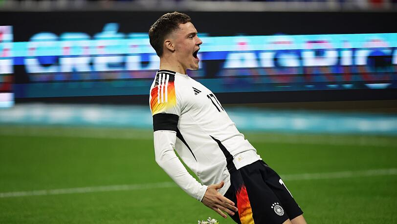Traf nach sieben Sekunden gegen Frankreich: Florian Wirtz.
