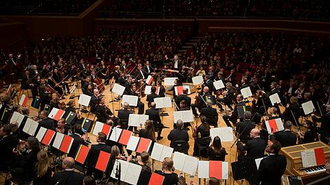 Mariss Jansons und das Symphonieorchester des Bayerischen Rundfunks im Gasteig.