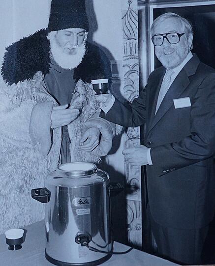 Seit 45 Jahren unterwegs: Münchens ältester Nikolaus Dietmar Prell.