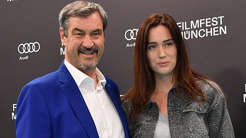 Markus S&ouml;der und Tochter Gloria-Sophie Burkandt.