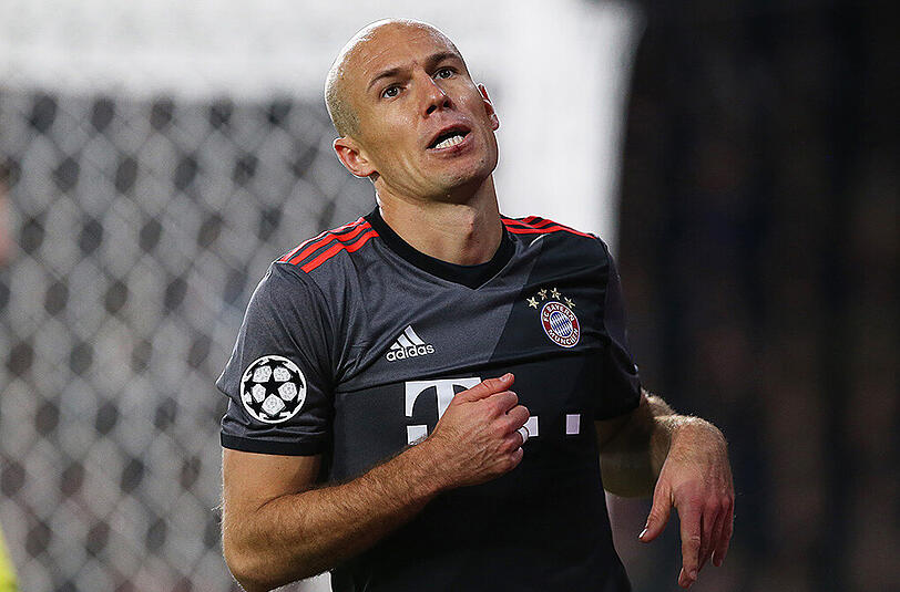 War über seine Auswechslung natürlich alles andere als glücklich: Arjen Robben