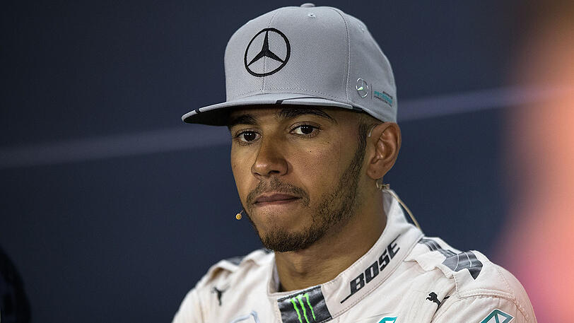 Lewis Hamilton nach dem letzten Grand Prix von Deutschland auf dem Hockenheimring.