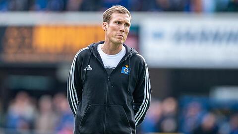 Noch Trainer beim HSV: Hannnes Wolf.
