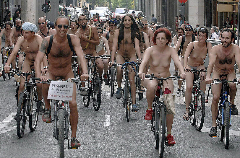 World Naked Bike Ride: Die besten Bilder der vergangenen Jahre.